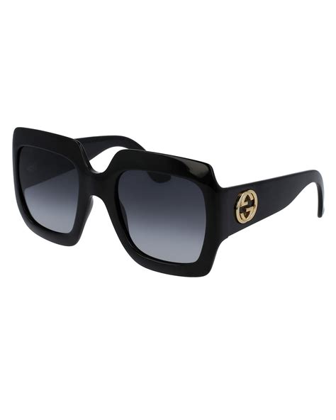 gucci oversize square sunglasses